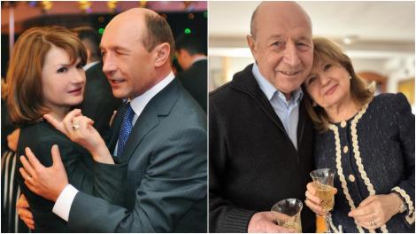 Traian Băsescu și soția lui au aniversat 50 de ani de la nuntă. Imaginile din biserică, înconjurați de cele două fiice și nepoți