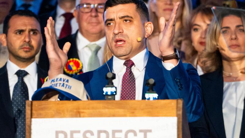 George Simion, imagine rară alături de mama lui, în ziua alegerilor pentru Primăria Capitalei. Ce mesaj a transmis liderul AUR