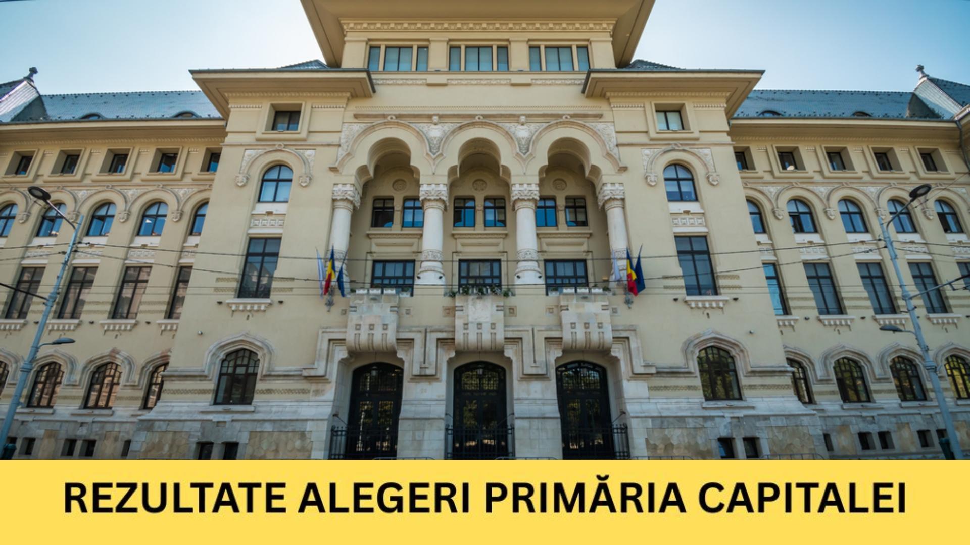 Rezultate exit-poll alegeri Primăria București 2025. Cine este candidatul de pe primul loc