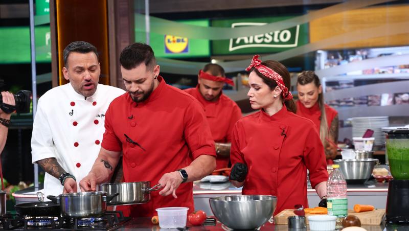 Echipa albastră a lui Chef Orlando a câștigat primul battle al sezonului 16 Chefi la cuțite