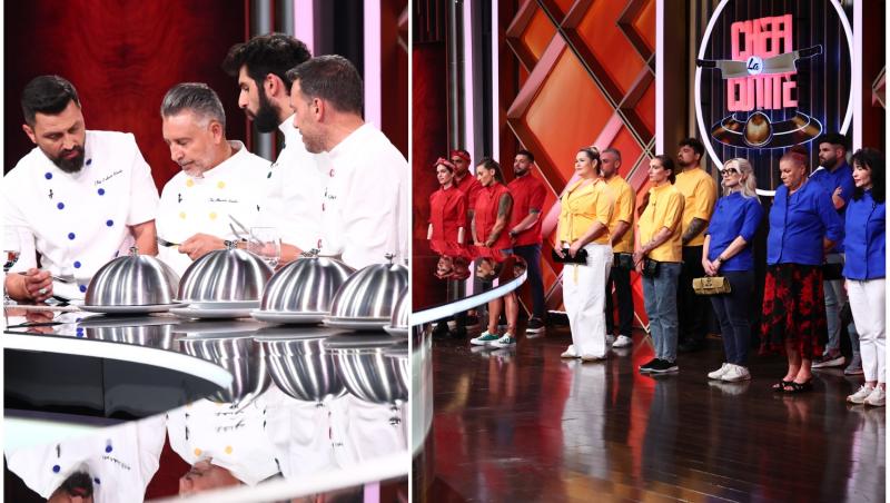 colaj foto cu chefii si concurentii de la chefi la cutite in editia 13 din 12 decembrie 2025