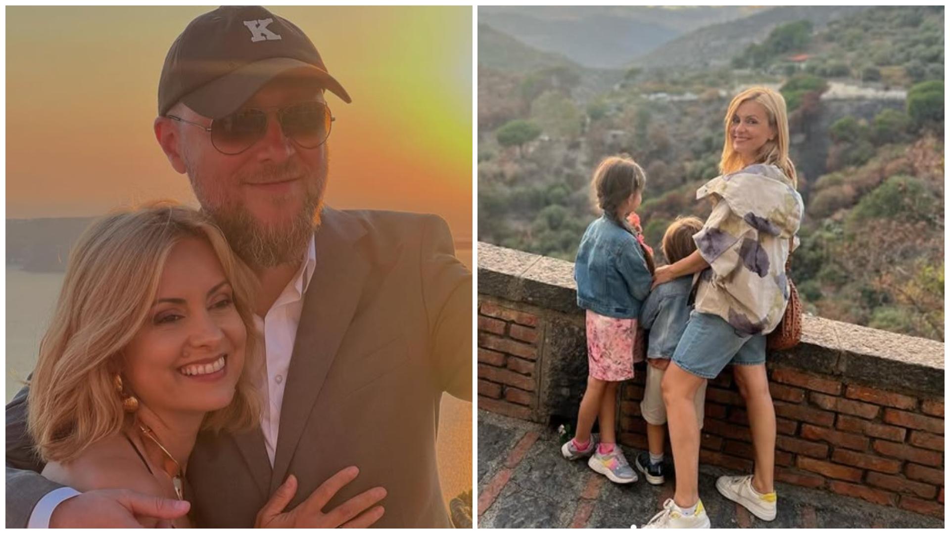 Imagini &icirc;nduioșătoare cu cei doi copii ai Simonei Gherghe. C&acirc;t de mult au crescut Ana și Vlad. Cum au &icirc;mpodobit bradul de Crăciun