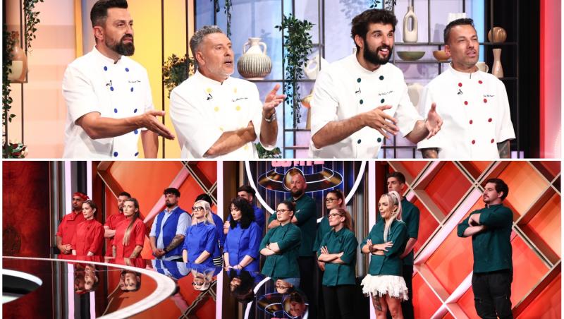 colaj foto cu chefii si concurentii de la chefi la cutite editia 14 din sezonul 16