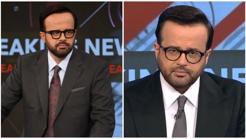 Colaj cu Mihai Gâdea în două ipostaze diferite la emisiune