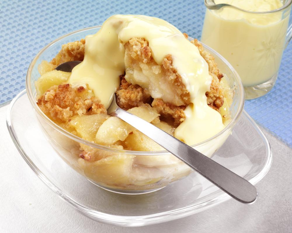 Rețeta virală de crumble de vanilie și mere pentru care rom&acirc;nii au plătit zeci de lei la T&acirc;rgul de Crăciun. Prepară desertul acasă