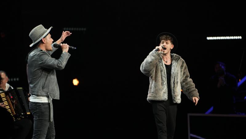 Toni și Andreas, susținuți de Nicu Paleru pe scena X Factor. Cum a reacționat Delia când i-a văzut: „Am o senzație de deja-vu”