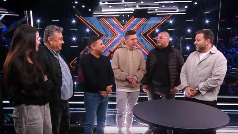 Toni și Andreas, susținuți de Nicu Paleru pe scena X Factor. Cum a reacționat Delia când i-a văzut: „Am o senzație de deja-vu”