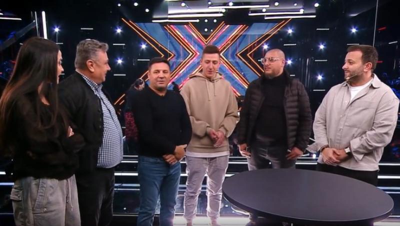 Toni și Andreas, susținuți de Nicu Paleru pe scena X Factor. Cum a reacționat Delia când i-a văzut: „Am o senzație de deja-vu”