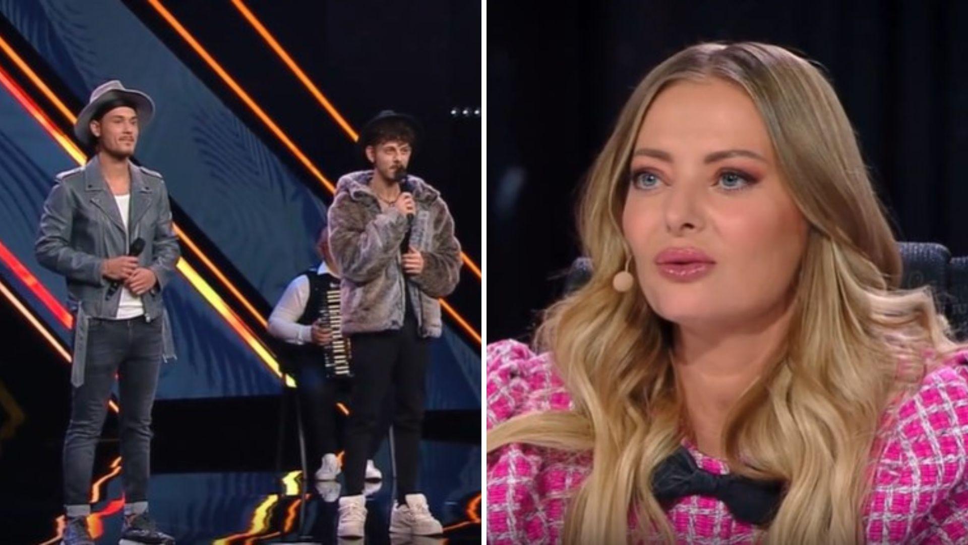 Toni și Andreas, susținuți de Nicu Paleru pe scena X Factor. Cum a reacționat Delia când i-a văzut: „Am o senzație de deja-vu”