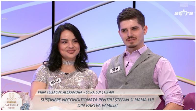 Mireasa, sezon 11. Sora lui Ștefan, intervenție telefonică în direct. Ce a spus despre Mihaela: „Să înțeleg că ai dubii?”
