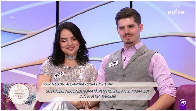 Mireasa, sezon 11. Sora lui Ștefan, intervenție telefonică în direct. Ce a spus despre Mihaela: „Să înțeleg că ai dubii?”