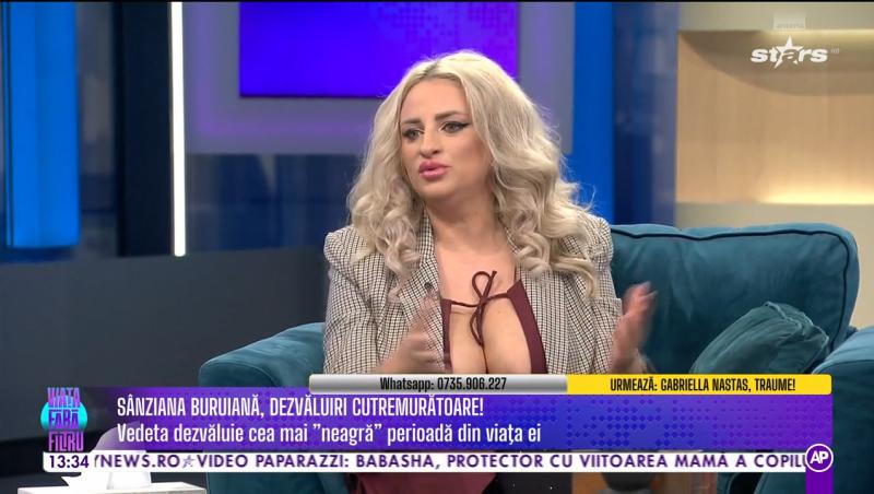 Sânziana Buruiană, dezvăluiri cutremurătoare despre depresia prin care a trecut după moartea tatălui său