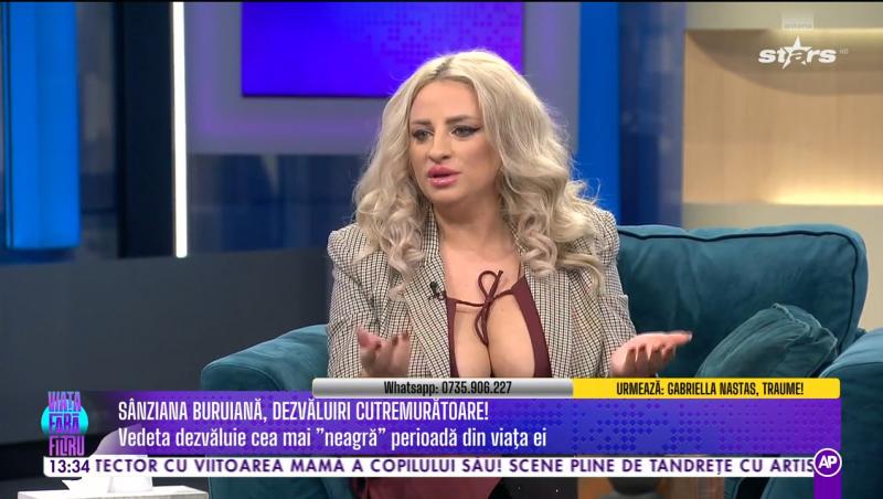 Sânziana Buruiană, dezvăluiri cutremurătoare despre depresia prin care a trecut după moartea tatălui său