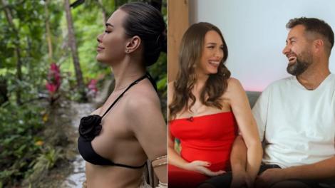 Cum arată acum Iustina Luchian de la Insula Iubirii sezonul 8 în costum de baie, la 4 luni după ce a născut