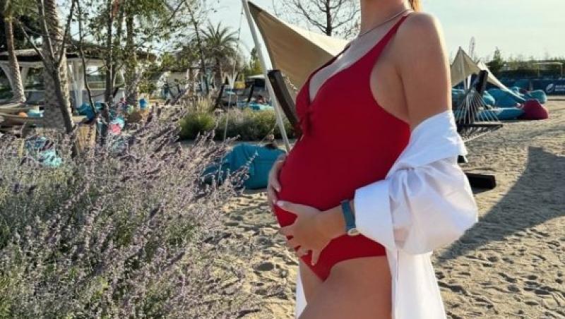 Cum arată acum Iustina Luchian de la Insula Iubirii sezonul 8 în costum de baie, la 4 luni după ce a născut