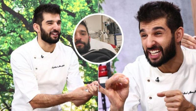 colaj chef richard abou zaki la chefi la cuțite sezonul 15 și chef richard abou zaki la perfuzii pe patul de spital