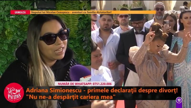 Primele declarații ale Adrianei Simionescu după ce a confirmat divorțul: „Mama și tata nu s-au opus despărțirii”