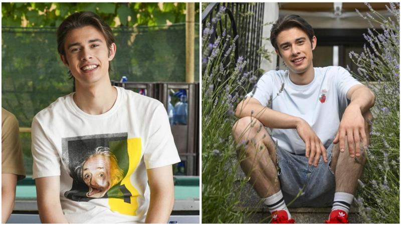 Colaj cu Darisian Ștefan Luncanu la filmările pentru „Iubire cu parfum de lavandă”