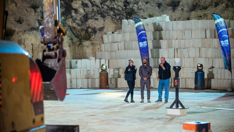 Power Couple România sezon 2, 18 februarie 2025. Concurenții au condus excavatorul la proba „Îmblânzirea scorpiei”. Ce a urmat