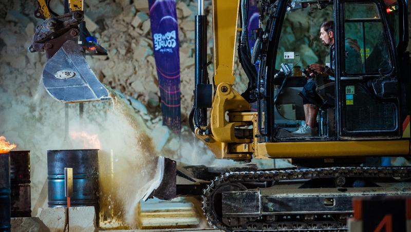 Power Couple România sezon 2, 18 februarie 2025. Concurenții au condus excavatorul la proba „Îmblânzirea scorpiei”. Ce a urmat