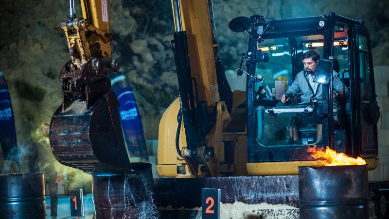 Power Couple România sezon 2, 18 februarie 2025. Concurenții au condus excavatorul la proba „Îmblânzirea scorpiei”. Ce a urmat