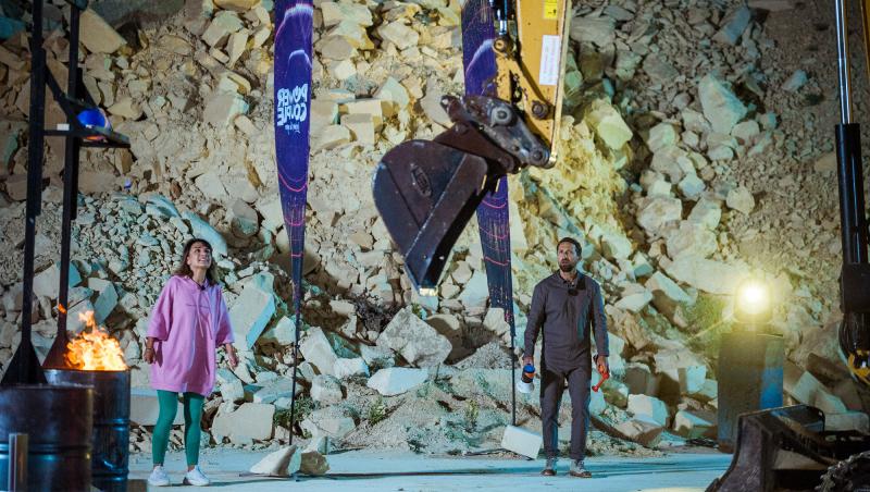 Power Couple România sezon 2, 18 februarie 2025. Concurenții au condus excavatorul la proba „Îmblânzirea scorpiei”. Ce a urmat