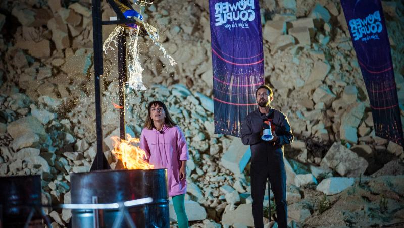 Power Couple România sezon 2, 18 februarie 2025. Concurenții au condus excavatorul la proba „Îmblânzirea scorpiei”. Ce a urmat