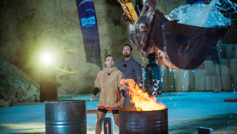 Power Couple România sezon 2, 18 februarie 2025. Concurenții au condus excavatorul la proba „Îmblânzirea scorpiei”. Ce a urmat