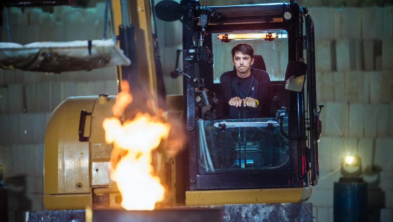 Power Couple România sezon 2, 18 februarie 2025. Concurenții au condus excavatorul la proba „Îmblânzirea scorpiei”. Ce a urmat