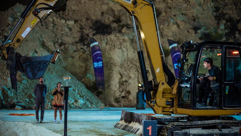 Power Couple România sezon 2, 18 februarie 2025. Concurenții au condus excavatorul la proba „Îmblânzirea scorpiei”. Ce a urmat