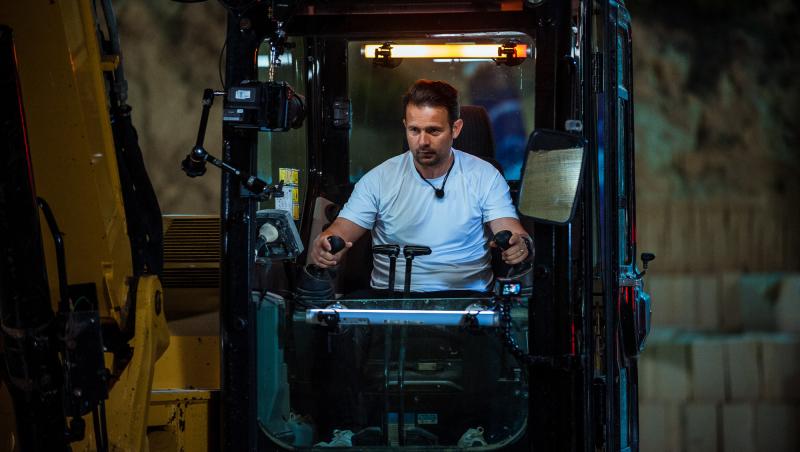 Power Couple România sezon 2, 18 februarie 2025. Concurenții au condus excavatorul la proba „Îmblânzirea scorpiei”. Ce a urmat