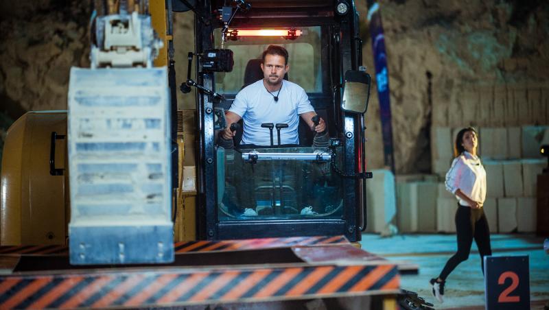 Power Couple România sezon 2, 18 februarie 2025. Concurenții au condus excavatorul la proba „Îmblânzirea scorpiei”. Ce a urmat