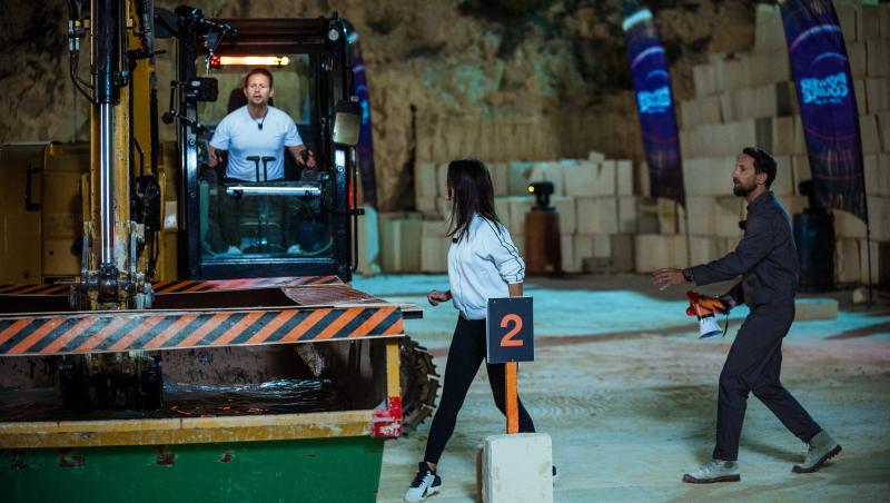 Power Couple România sezon 2, 18 februarie 2025. Concurenții au condus excavatorul la proba „Îmblânzirea scorpiei”. Ce a urmat