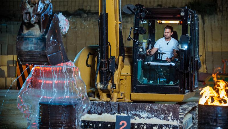 Power Couple România sezon 2, 18 februarie 2025. Concurenții au condus excavatorul la proba „Îmblânzirea scorpiei”. Ce a urmat