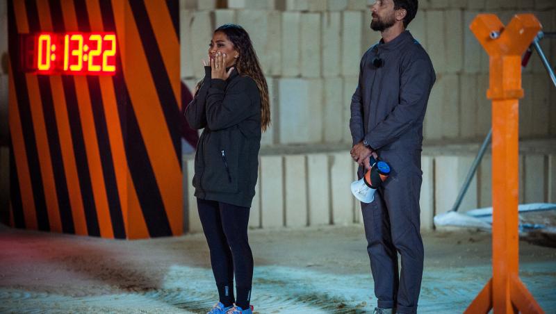 Power Couple România sezon 2, 18 februarie 2025. Concurenții au condus excavatorul la proba „Îmblânzirea scorpiei”. Ce a urmat