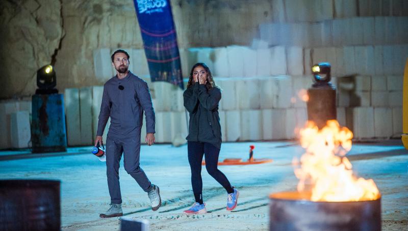 Power Couple România sezon 2, 18 februarie 2025. Concurenții au condus excavatorul la proba „Îmblânzirea scorpiei”. Ce a urmat