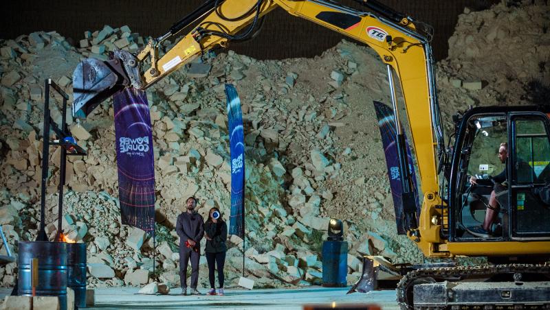 Power Couple România sezon 2, 18 februarie 2025. Concurenții au condus excavatorul la proba „Îmblânzirea scorpiei”. Ce a urmat