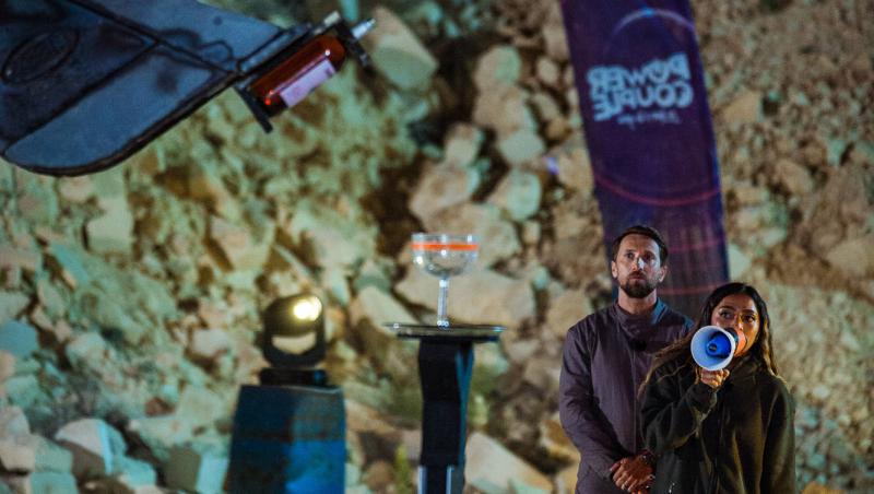 Power Couple România sezon 2, 18 februarie 2025. Concurenții au condus excavatorul la proba „Îmblânzirea scorpiei”. Ce a urmat