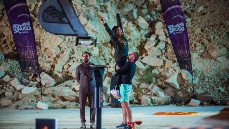 Power Couple România sezon 2, 18 februarie 2025. Concurenții au condus excavatorul la proba „Îmblânzirea scorpiei”. Ce a urmat