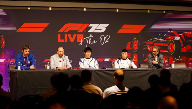 Imagini spectaculoase de la cea de-a 75-a aniversare a Campionatului Mondial de Formula1™.Cum arată monoposturile din 2025 | VIDEO