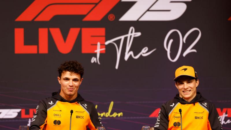 Imagini spectaculoase de la cea de-a 75-a aniversare a Campionatului Mondial de Formula1™.Cum arată monoposturile din 2025 | VIDEO