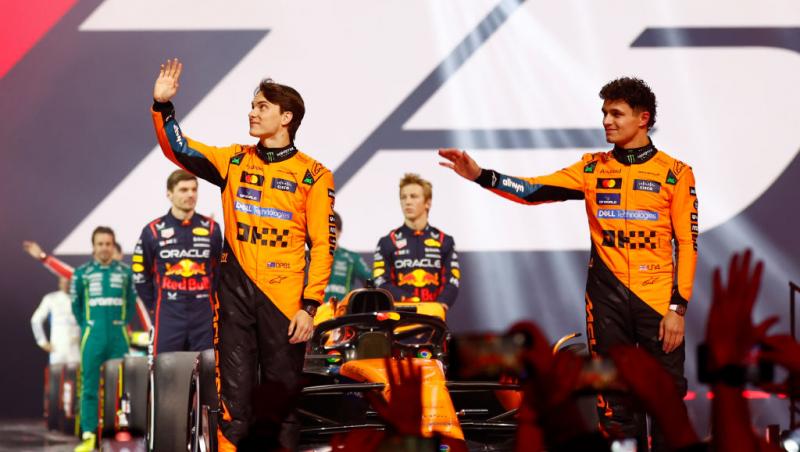 Imagini spectaculoase de la cea de-a 75-a aniversare a Campionatului Mondial de Formula1™.Cum arată monoposturile din 2025 | VIDEO