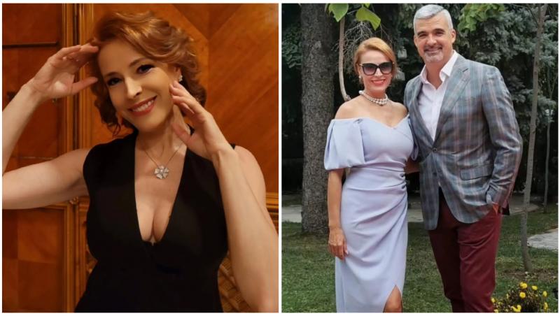 Colaj cu Monica Davidescu, soția lui Aurelian Temișan, în două ipostaze diferite