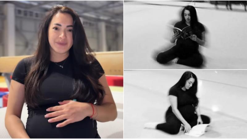 colaj foto larisa iordache insarcinata