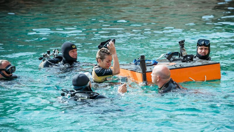 Power Couple România sezon 2, 19 februarie 2025. Proba de scuba diving a adus lacrimi și atacuri de panică pentru concurenți