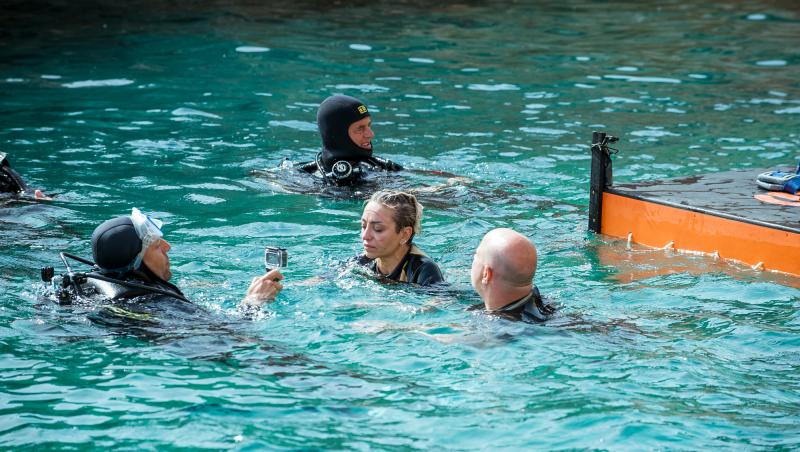 Power Couple România sezon 2, 19 februarie 2025. Proba de scuba diving a adus lacrimi și atacuri de panică pentru concurenți