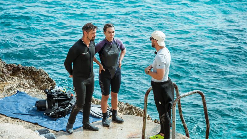 Power Couple România sezon 2, 19 februarie 2025. Proba de scuba diving a adus lacrimi și atacuri de panică pentru concurenți