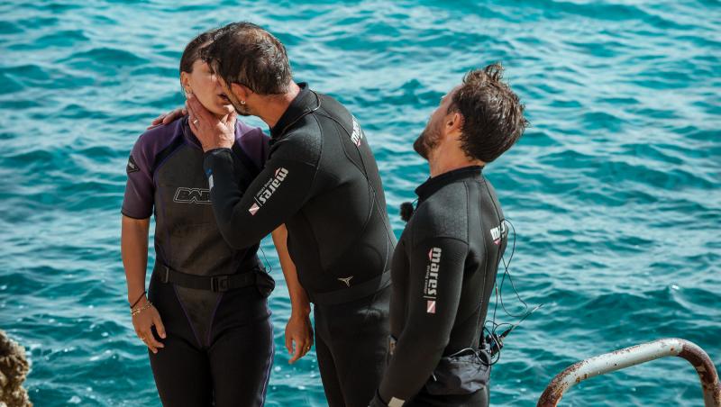 Power Couple România sezon 2, 19 februarie 2025. Proba de scuba diving a adus lacrimi și atacuri de panică pentru concurenți