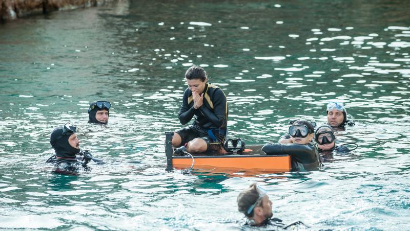 Power Couple România sezon 2, 19 februarie 2025. Proba de scuba diving a adus lacrimi și atacuri de panică pentru concurenți