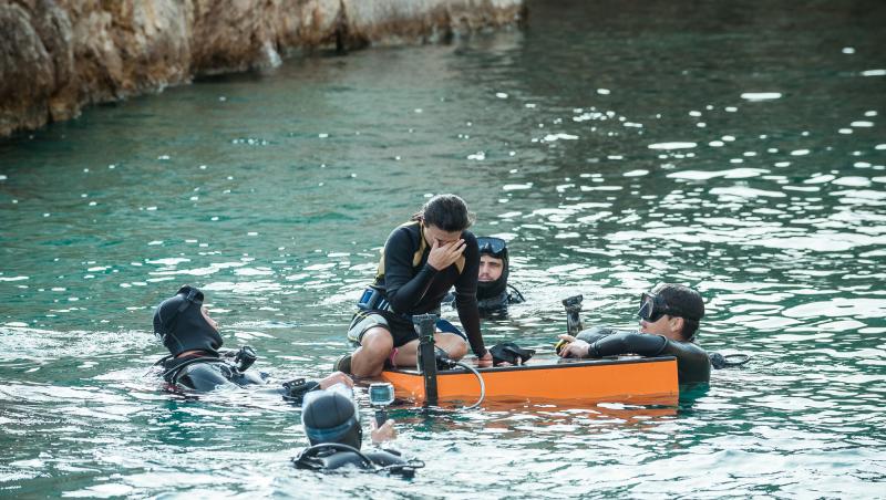 Power Couple România sezon 2, 19 februarie 2025. Proba de scuba diving a adus lacrimi și atacuri de panică pentru concurenți